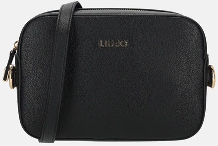 Liu Jo Manhattan camera case crossbody tas M nero Zwart