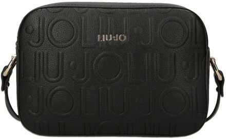 Liu Jo Manhattan crossover crossbody tas nero Zwart