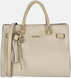 Liu Jo Manhattan shopper tote M neutro Beige