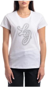 Liu Jo Mode T-shirt Liu Jo , White , Dames - Xl,L,M,S,Xs