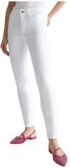 Liu Jo Skinny Jeans met 5 Zakken Liu Jo , White , Dames - W31