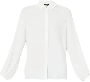 Liu Jo Stella Witte Polyester Overhemd Liu Jo , White , Dames - L,M,Xs,2Xs