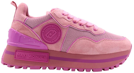 Liu Jo Stijlvolle Castro Sneakers voor Dames Liu Jo , Purple , Dames - 36 EU