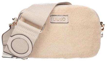 Liu Jo Stijlvolle Cross Body Handtas Liu Jo , Beige , Dames - ONE Size