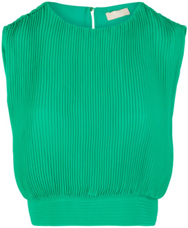 Liu Jo Stijlvolle Shirts & Tops Collectie Liu Jo , Green , Dames - 2XS