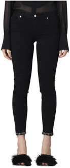 Liu Jo Stijlvolle Skinny Jeans voor Vrouwen Liu Jo , Black , Dames - W26