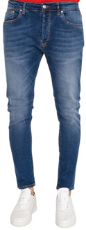 Liu Jo Stijlvolle Slim-fit Jeans voor Heren Liu Jo , Blue , Heren - W36