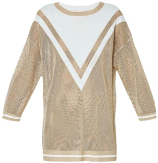 Liu Jo Stijlvolle Sweater voor Vrouwen Liu Jo , Multicolor , Dames - S,2Xs