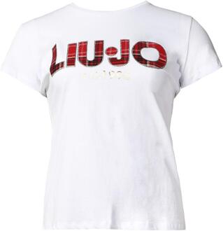 Liu Jo T-shirt met print Felicia  wit - XS,
