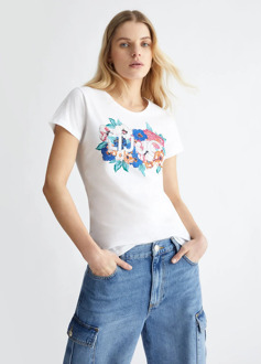 Liu Jo T-shirt summer bco Wit - L