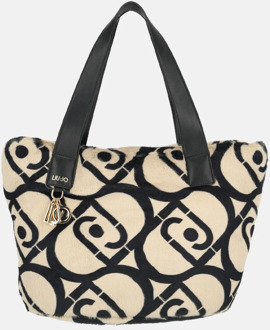 Liu Jo Verry shopper neutro/nero Zwart multi