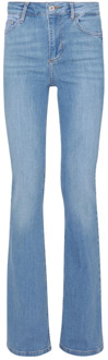 Liu Jo Vintage Flared Jeans Liu Jo , Blue , Dames - W29,W32,W25,W27,W30,W28,W26,W33