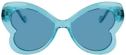 Liu Jo Vrouwen Zonnebril 56/16/140 mm Geïnjecteerd Blauw