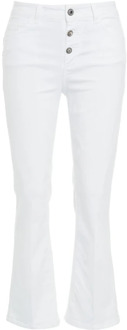 Liu Jo Witte Jeans voor Dames Liu Jo , White , Dames - W26,W31,W29,W28,W25,W30,W27