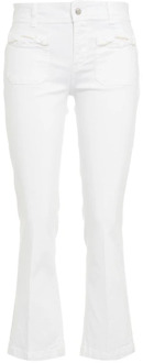 Liu Jo Witte Jeans voor Dames Liu Jo , White , Dames - W27,W29,W30,W28,W26