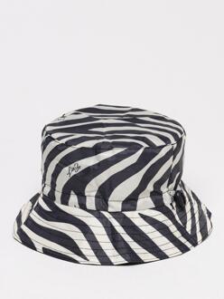 Liu Jo Zebra Print Buckethat Zwart