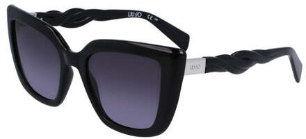Liu Jo Zwarte Bio Geïnjecteerde Vrouwen Zonnebril - maat