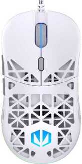 LIV Onyx White Gaming muis