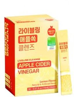 LIVELING Cleanse Apple Cider Vinegar - 2 Types Lemon Flavor