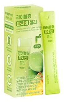 LIVELING Pineapple Cider Vinegar Stick Jelly - 2 Types Plum Flavor