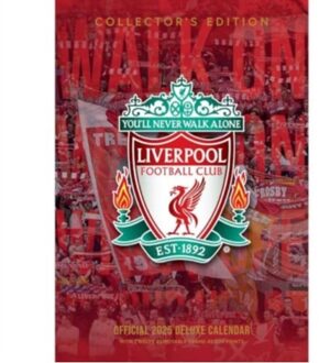 Liverpool Fc A3 Deluxe Calendar 2025