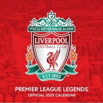 Liverpool Fc Legends Square Calendar 2025