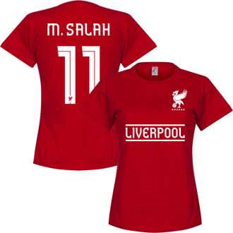 Liverpool M. Salah 11 Team T-Shirt - Rood - Dames - M