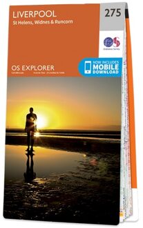 Liverpool, St Helens - Widnes and Runcorn 1 : 25 000