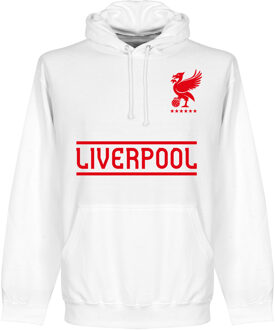 Liverpool Team Hoodie - Wit - XXL