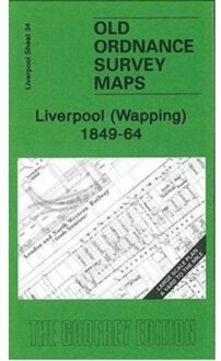 Liverpool (Wapping) 1849-64 - Old Ordnance Survey Maps - Yard To The Mile - Of Liverpool - Kay Parrott