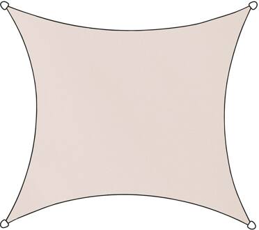 Livigno Oxford Schaduwdoek - Vierkant - 5natrl Crème