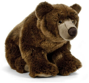 Living nature Beren speelgoed artikelen beer knuffelbeest bruin 45 cm