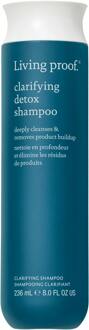 Living Proof Clarifying Detox Shampoo + Moisture Rescue Mask for Detox & Hair Hydration