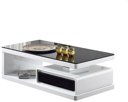 living room home furniture coffee table minimalist modern style wooden mesas rectangle table basse de salon white sehpalar tablo