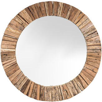 Livingfurn Dakota ronde spiegel riverwood 60cm