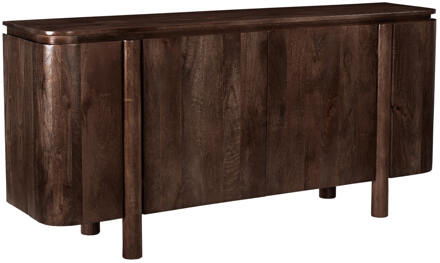 Livingfurn Dressoir 'Salano' Mangohout, 170 cm, kleur Bruin