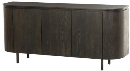 Livingfurn Dressoir 'Tobago' Eiken, 170cm, kleur Espresso - 170 cm