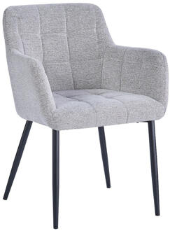 Livingfurn Eetkamerstoel 'Bronco' kleur Toffee