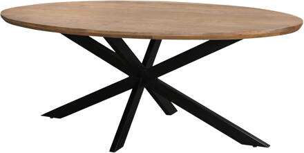 Livingfurn Eetkamertafel Jesper Oval 210 cm - Mangohout