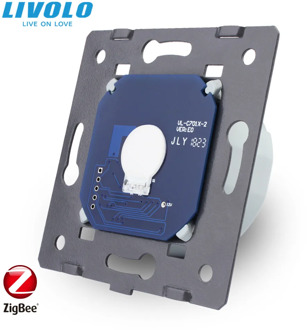 Livolo Base of Touch Screen ZigBee switch Wall Light smart Switch, without the glass panel , EU Standard, AC 220~250V,VL-C701Z