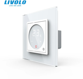 Livolo Smart Thermostat EU Standard Temperature Control, floor heating thermostat ,4 colors Crystal Glass Panel , AC 110-250V