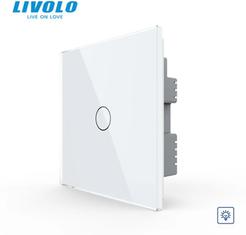 Livolo UK standard Wall Light Touch Dimmer Switch,dim lamp up down,with memory function,Fusion lights,remote wireless control