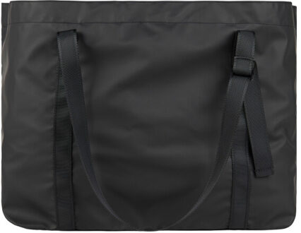 Livorno maxi gerecyclede polyester boodschappentas Zwart - One size