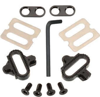 Lixada Fiets Bicicleta Pedaal Cleat Fietsen Pedaal Mtb Pedalen Cleat Met Schroeven Hardware Noten Voor Spd Pedalen