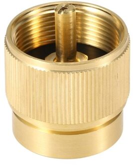 Lixada Propane Fuel Tank Adapter Lindal Valve Output Camping Stove Tank Convert MAPP Gas Tank Adapter 1 LB Cylinder Input