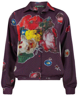 Lizzy & Coco Blouse lange mouw dalia Veelkleurig - XXL