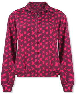 Lizzy & Coco Blouse lange mouw dido Bordeaux