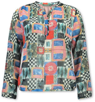 Lizzy & Coco Izzy & coco top ster vintage patch Print / Multi - L