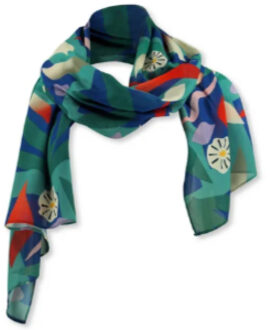 Lizzy & Coco Opal shawl-garden Veelkleurig - One size