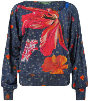 Lizzy & Coco Top lange mouw salvie Veelkleurig - XL